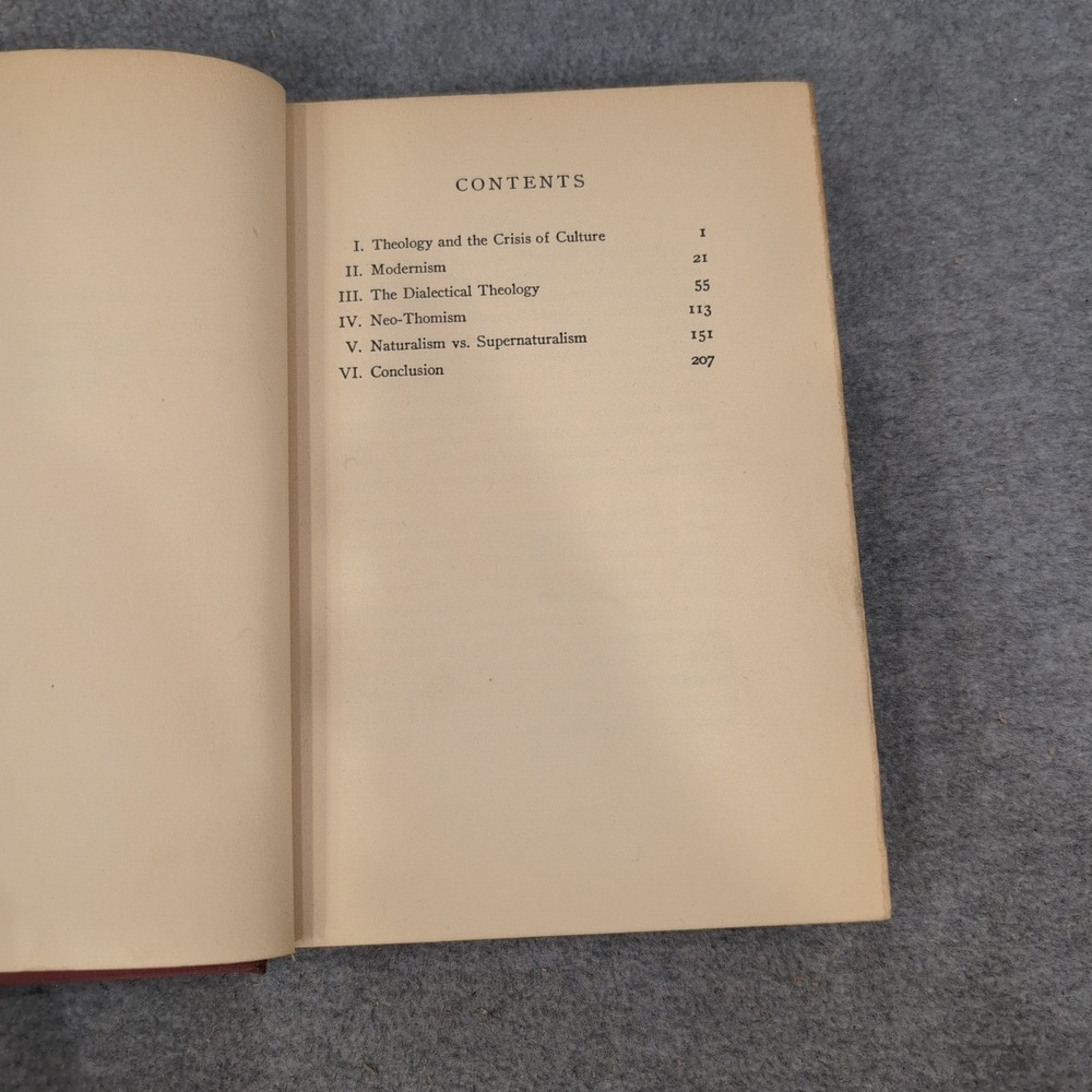 Present Theological Tendencies Edwin Ewart Aubrey 1936 Harper & Brothers HC - Picture 3 of 3